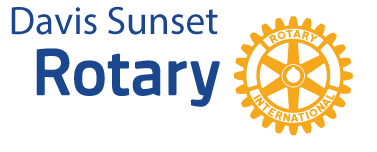 Davis Sunset Rotary Foundation logo