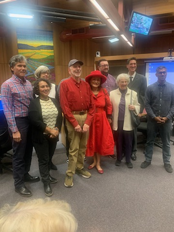 Family portrait at the garden