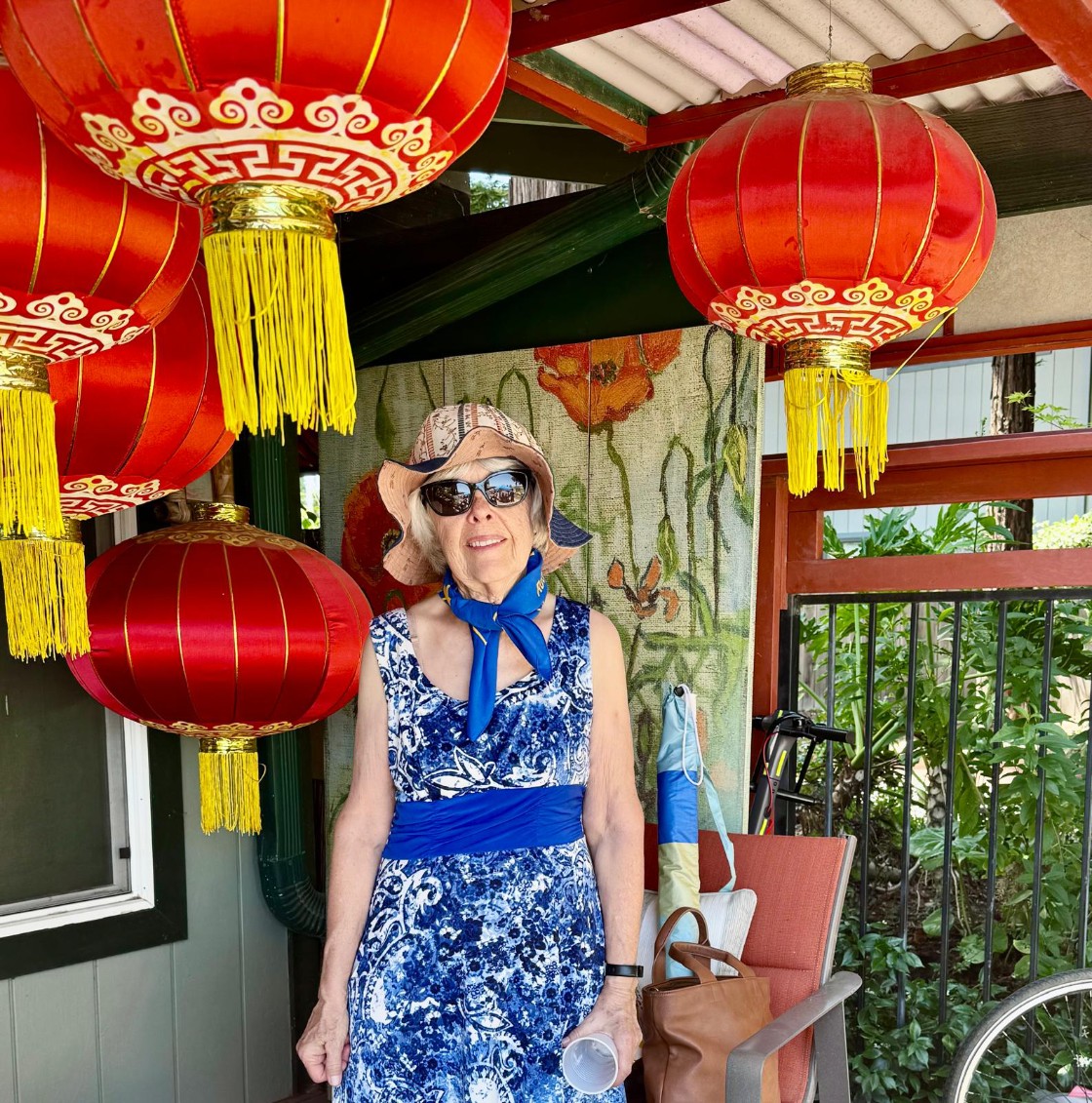 Group selfie with Huei