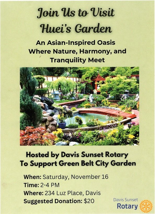 Davis Sunset Rotary Group Event