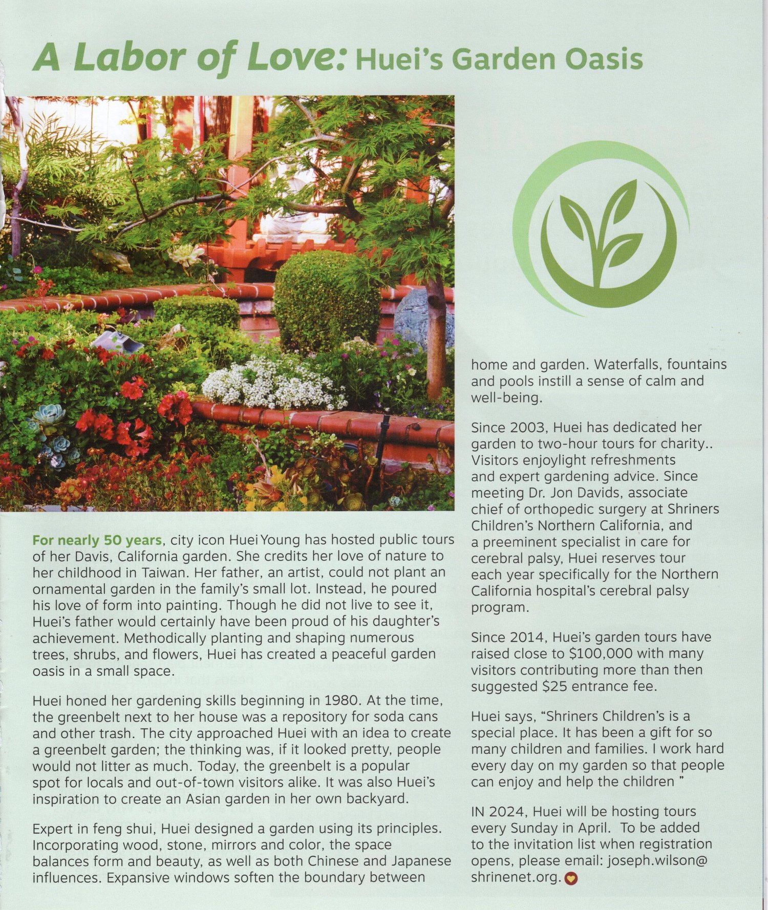 Huei’s Garden Oasis