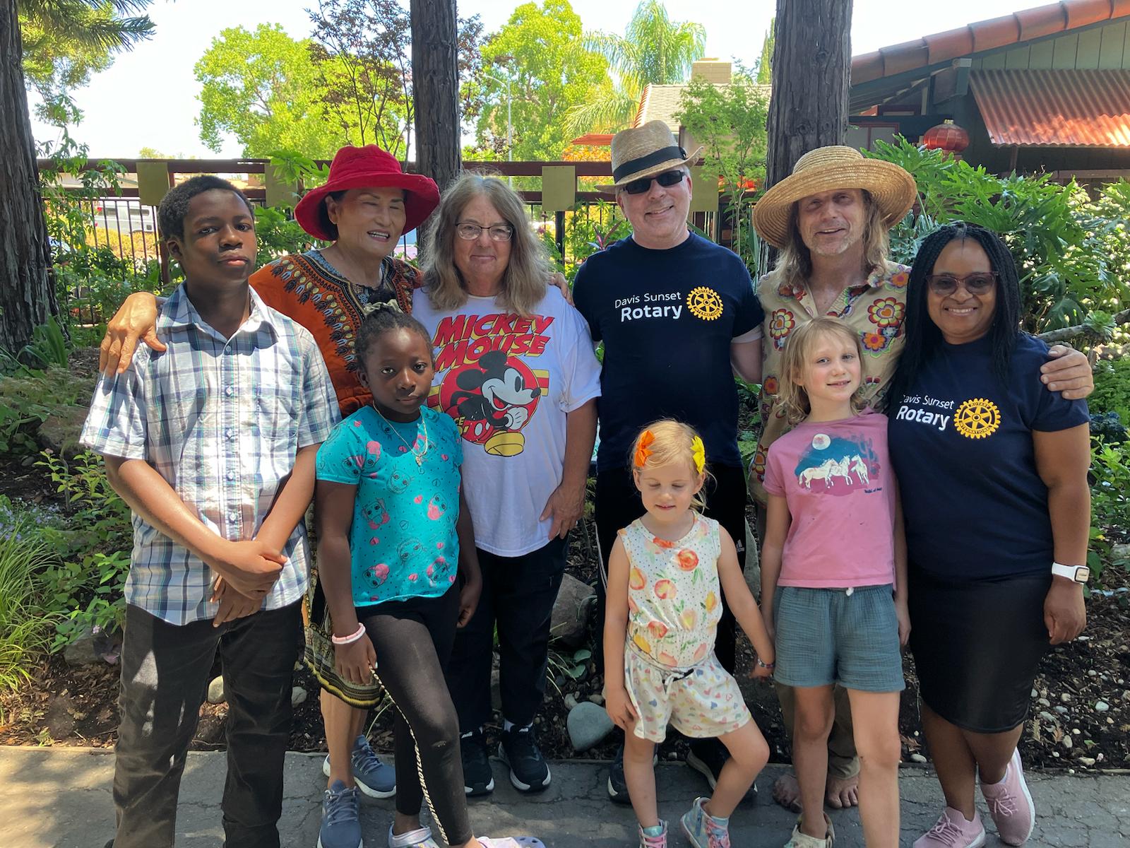 Rotary volunteer event