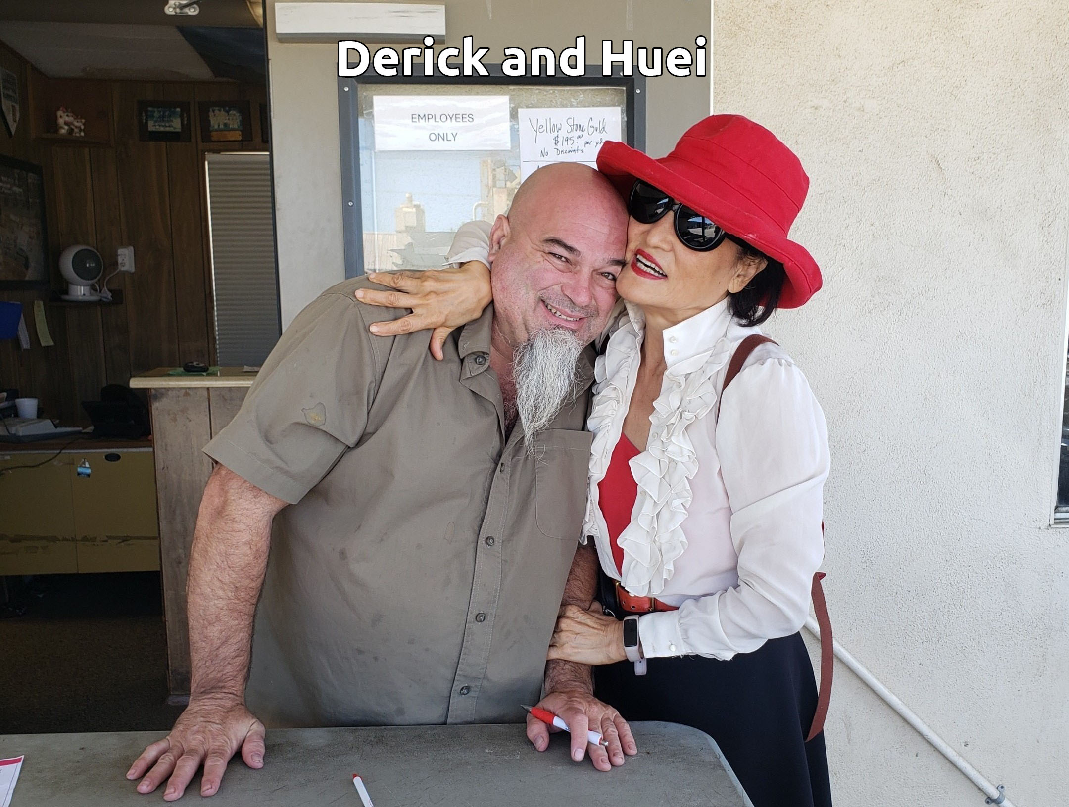 Huei with Cascade Rock staff