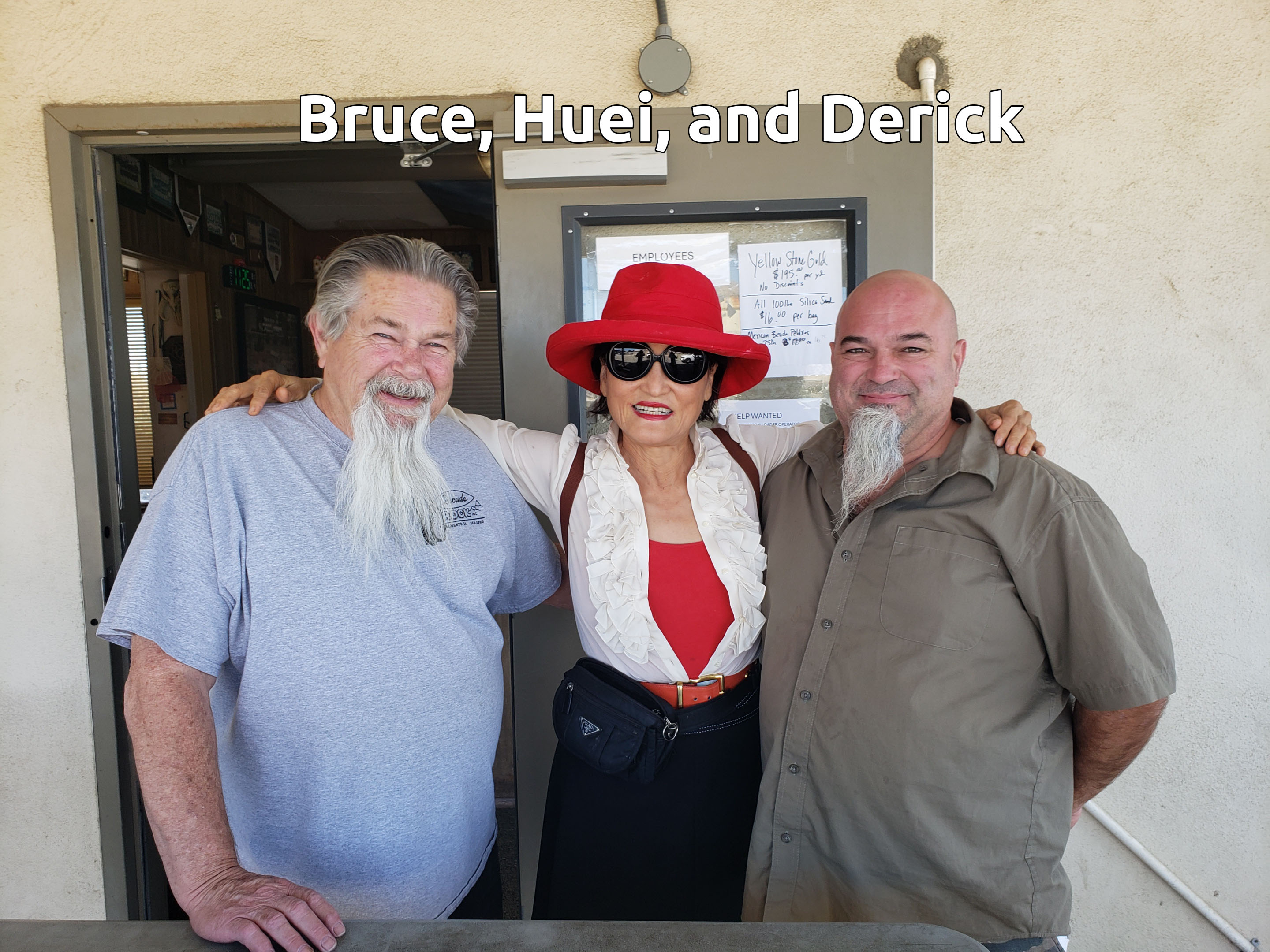 Friendly group at Cascade Rock